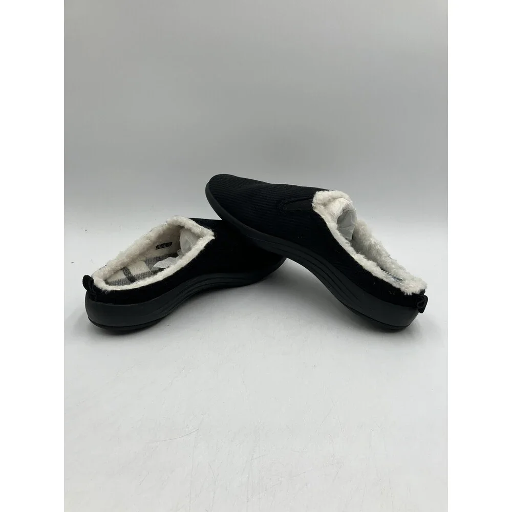 NEW Waco Dundee Corduroy Men's Slippers Black US Size 13 MEDIUM